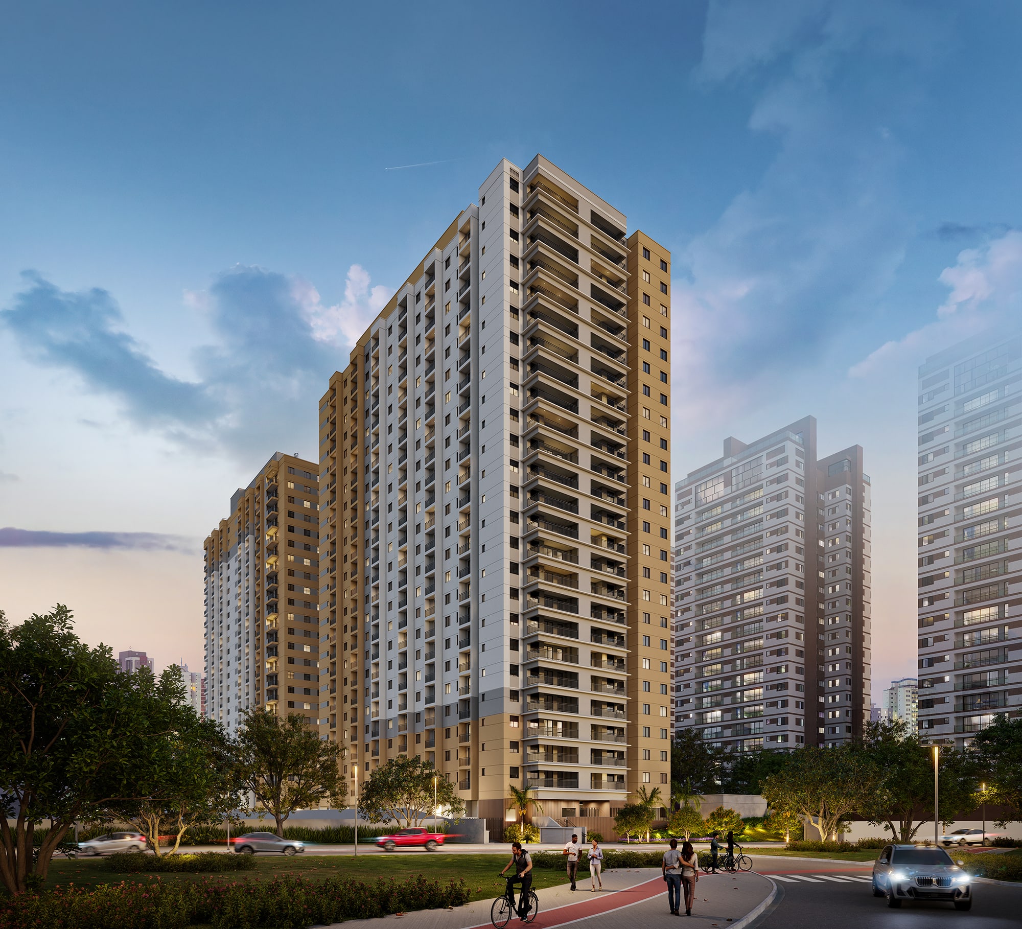 Cury Parque das Nações Cond. Laguna | na Planta MCMV SP
